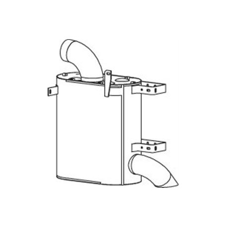 TLUMIK KONCOWY RENUALT MAGNUM MACK 98-01