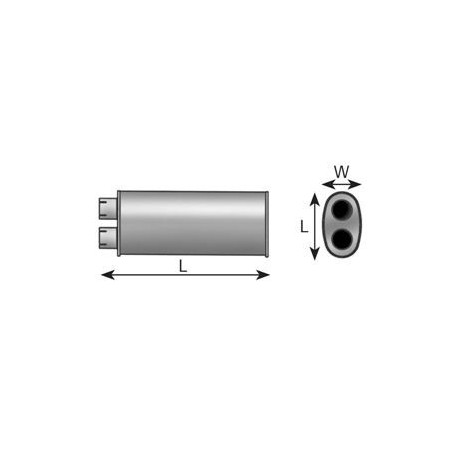 TLUMIK WYDECH MAN L2000 D0824FL/LFL