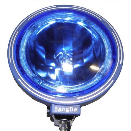 HALOGEN DALEKOSIEZNY NIEBIESKI TIR SCANIA VOLVO + LED