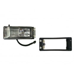 LAMPA HALOGEN DAF XF LEWY BIAŁY Z RAMKĄ